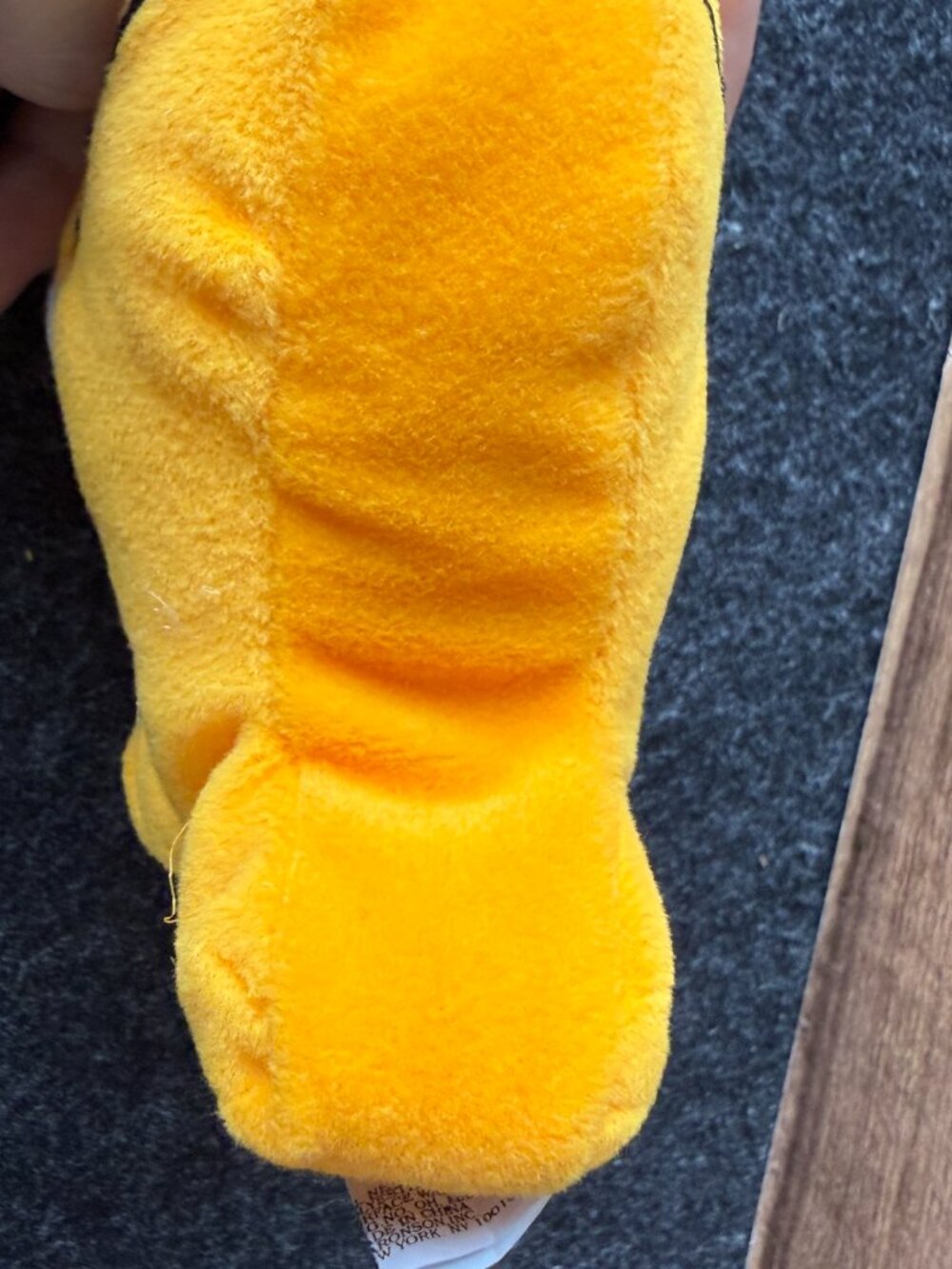 Vintage Pepperidge Farm Goldfish Easter Bunny Plush 1990s - Picture 6 of 6